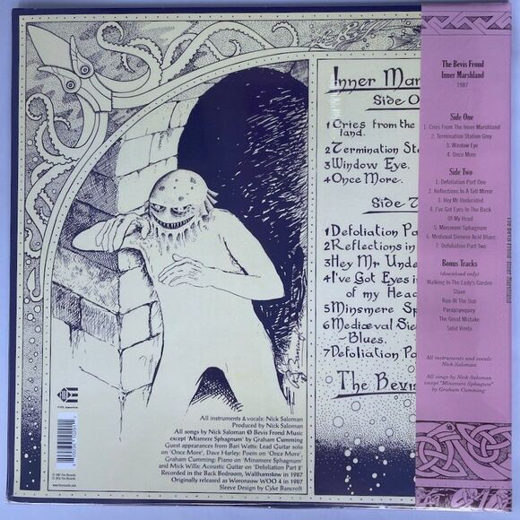 The Bevis Frond – Inner Mashland – Deep Purple Vinyl, LP, Reissue, Fire Records, - Picture 4 of 5